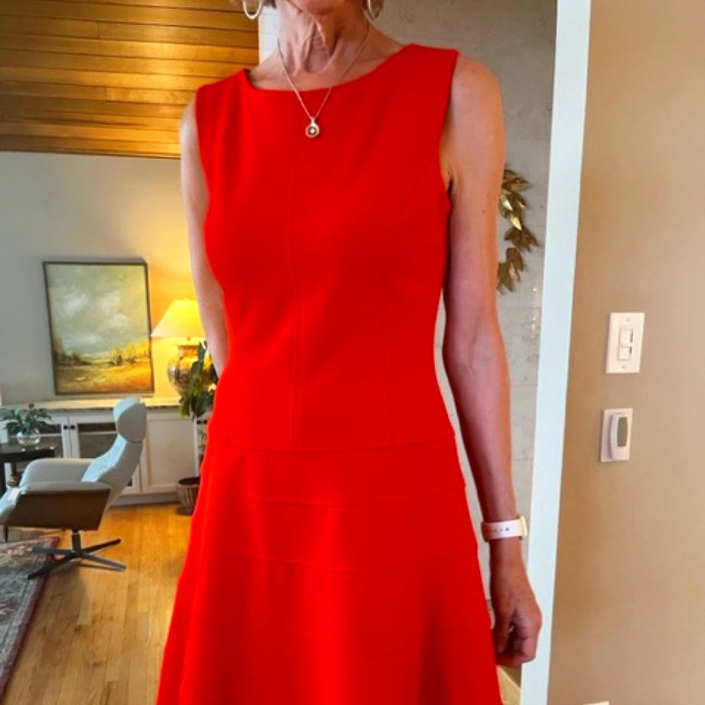 Red Tommy Hilfiger Dress - Size 10
